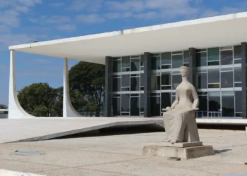 Fachada do Supremo Tribunal Federal, em Brasília.
