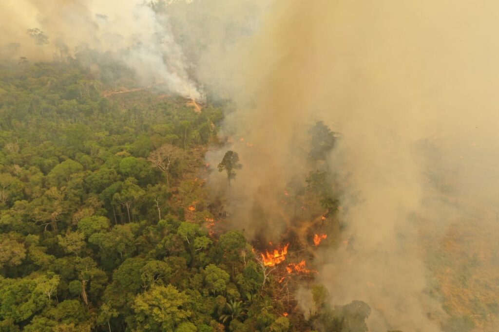 Queimada na Amazonia