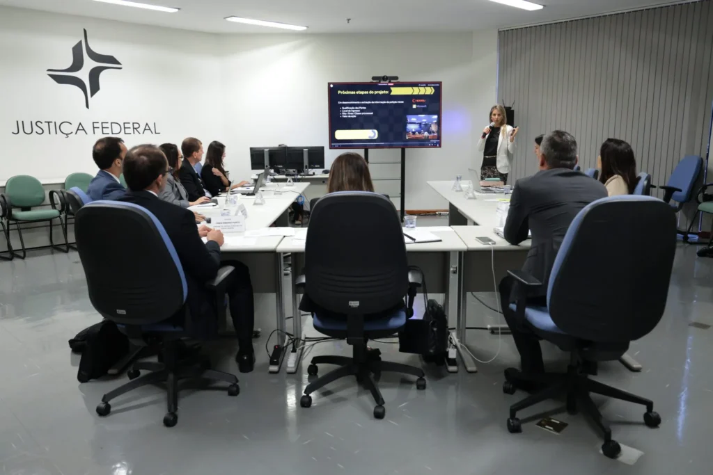 Mesa de trabalho do Fórum de Inovação e Tecnologia do CNJ
