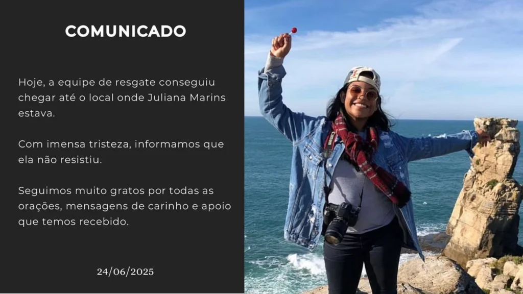 Fopto de juliana Marins, morta em acidente no Monte Rinjani, na Indonésia