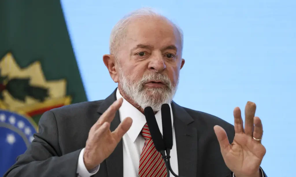O Presidente da República Luis Inácio Lula da silva