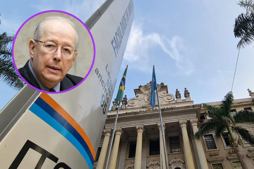 Celso de MNello, ex-miniastro do STF, e a Faculdade de direito do LArgo de São francisco (USP)