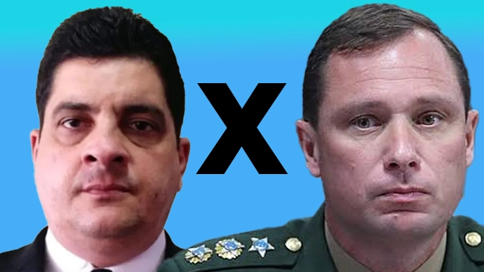 Marcelo Câmara e Mauro cid foram acareados pelo STF
