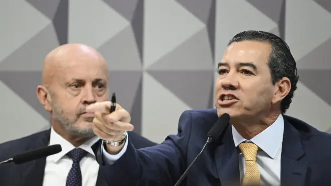 advogado Cléber Lopes, que representa o empresário Antônio Carlos Camilo Antunes, conhecido como “Careca do INSS”, na CPMI do INSS