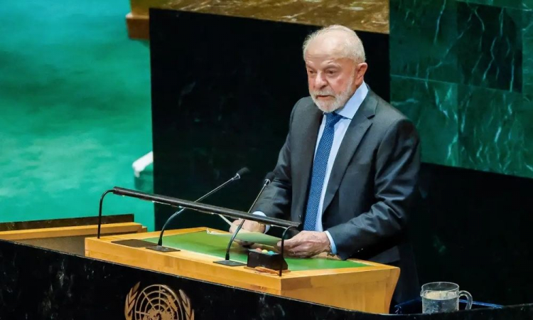 Lua discursa na ONU