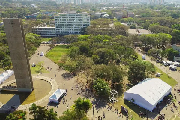 Foto aérea do USP - Universidade de São Paulo