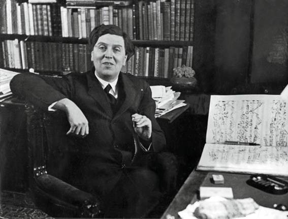 O compositor Alban Berg (1885-1935)