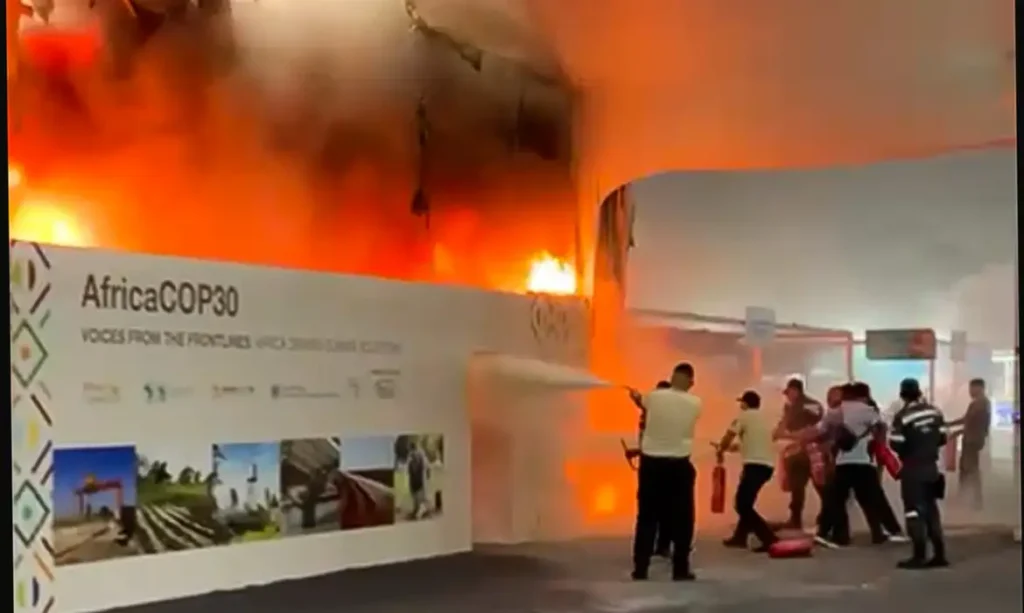 Incêndio na COP30