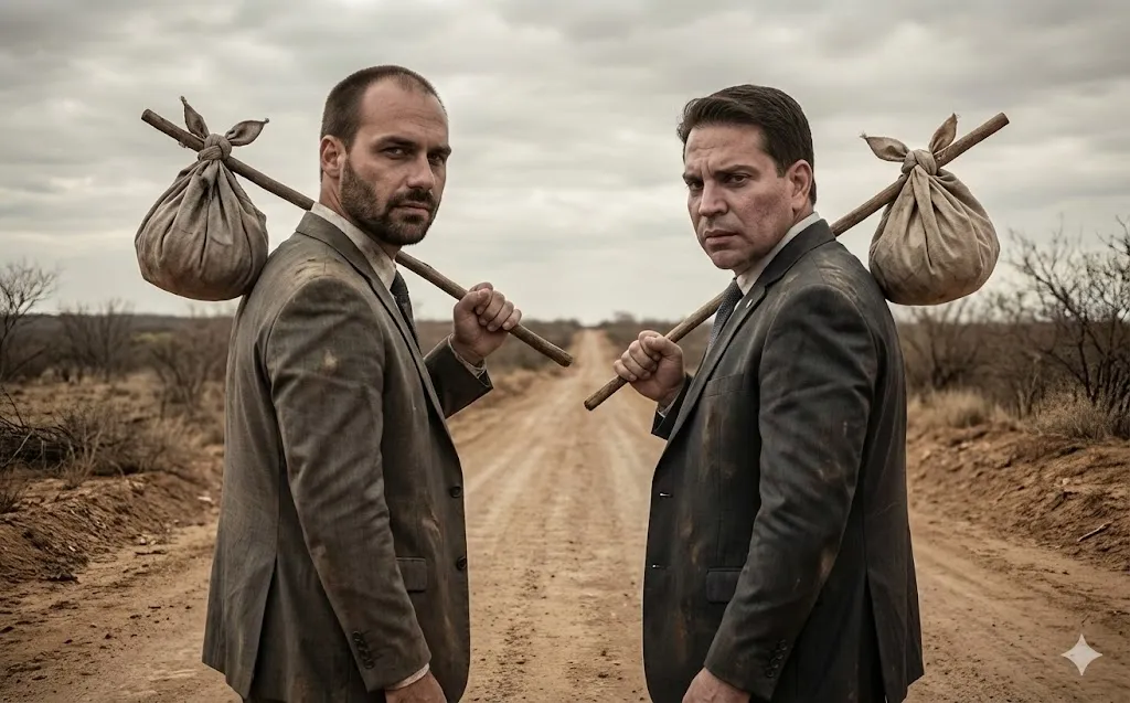 Eduardo Bolsonaro e Alexandre RAmagem deputados cassados hoje 18 12 25