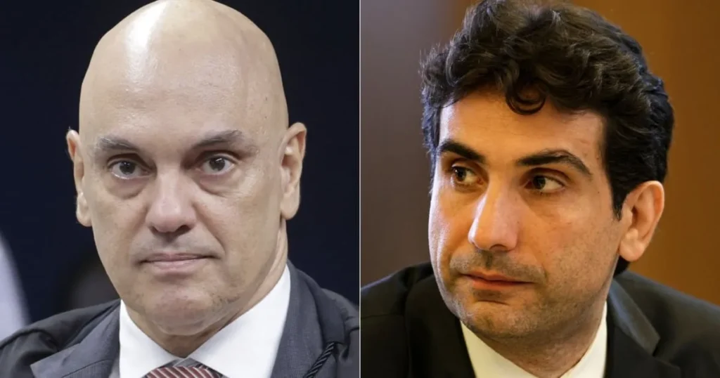 Alexandre de Moraes e Gabriel Galípolo