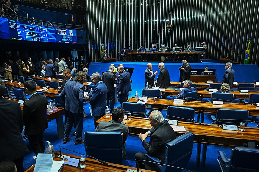 Senado Federal. Sessão plenária que votou o PL da Dosimetria