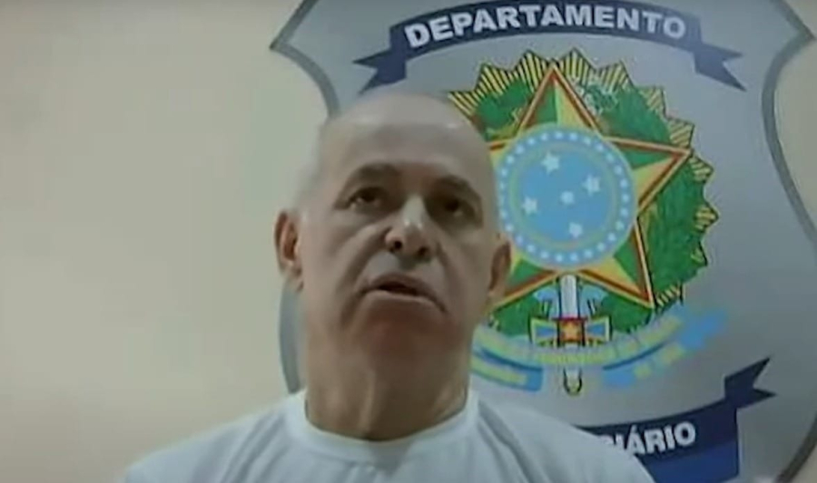 ex-deputado Domingos Brazão com roupa de preso