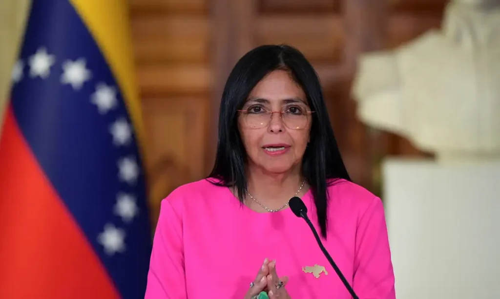 Delcy Rodriguez, presidente interina da Venezuela