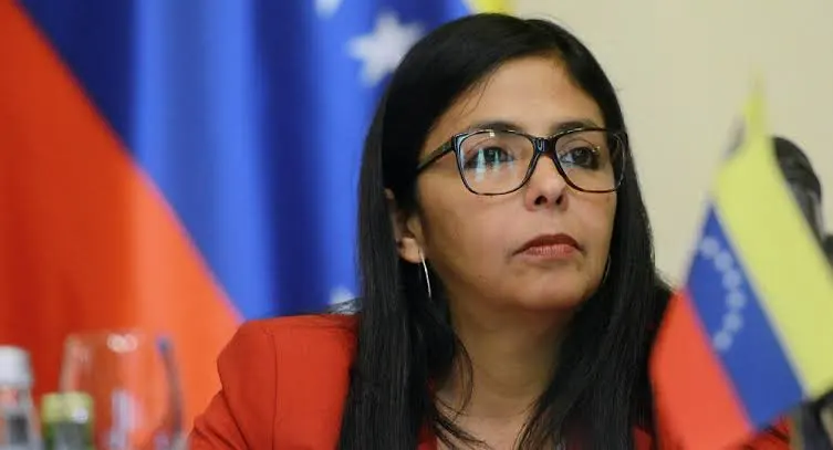 Delcy rodriguez, presidente interina da Venezuela