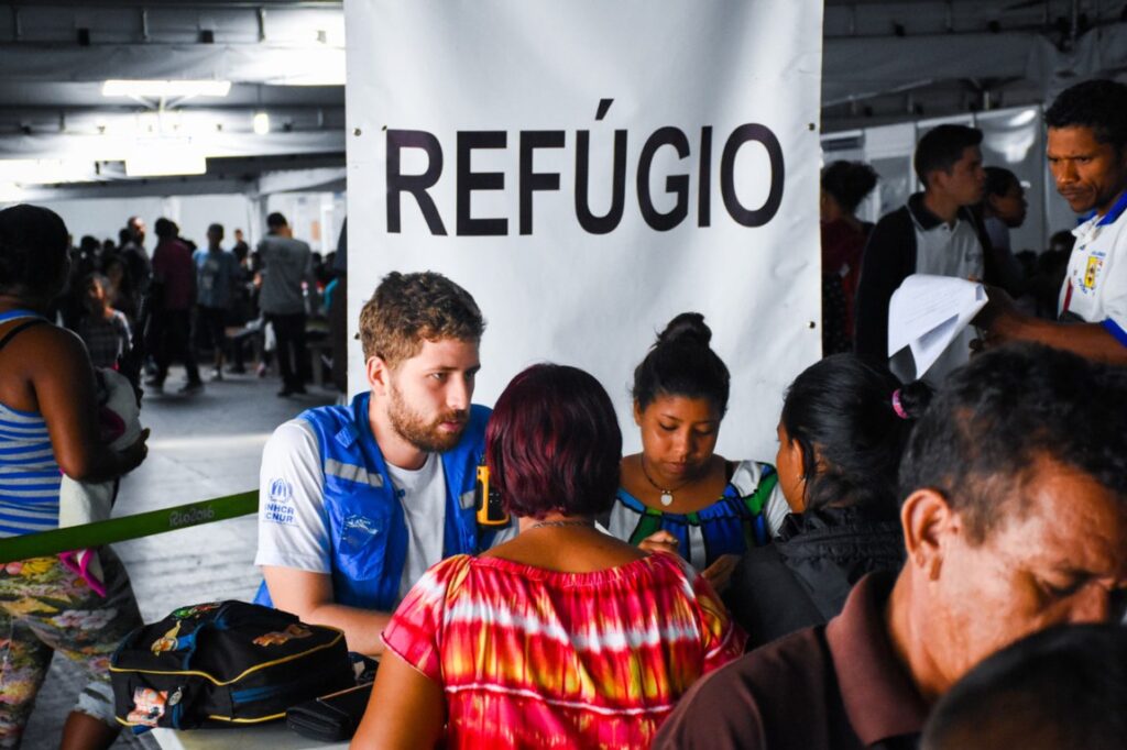 Fluxo de imigrantes e pedidos de refúgio