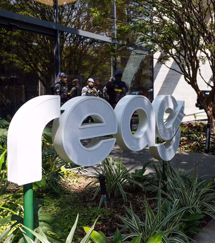 Fachada da empresa Reag Trust, liquidada pelo BC