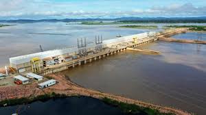 Usina hidrelétrica Jirau, no Rio Madeira