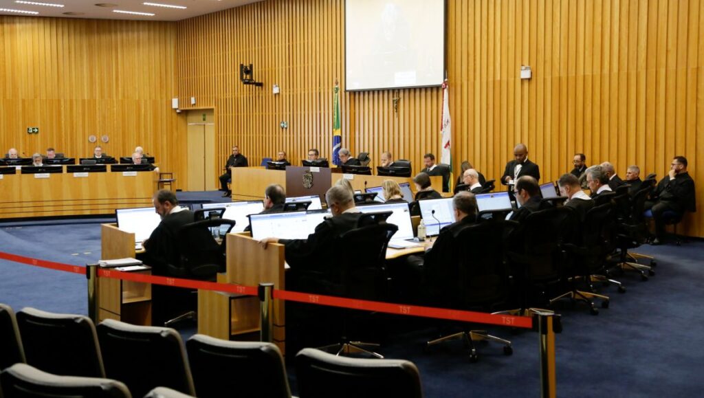 Sessão da 1ª Turma do TST