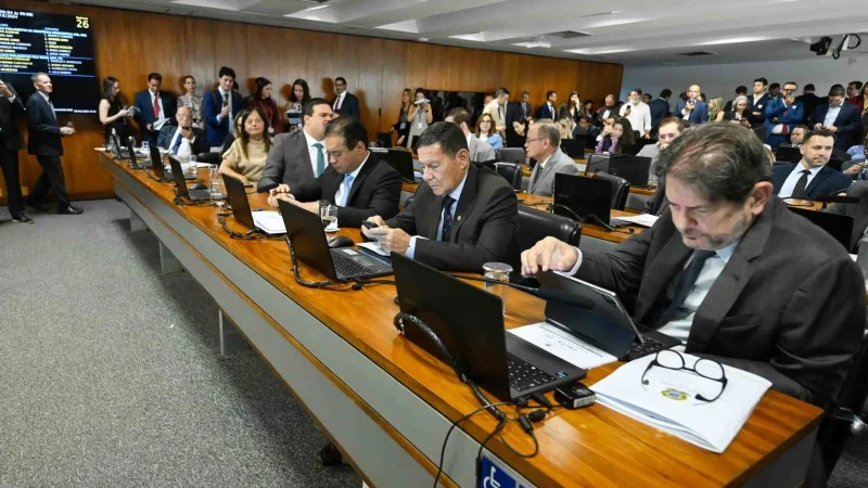 Sessão da CCJ do Senado