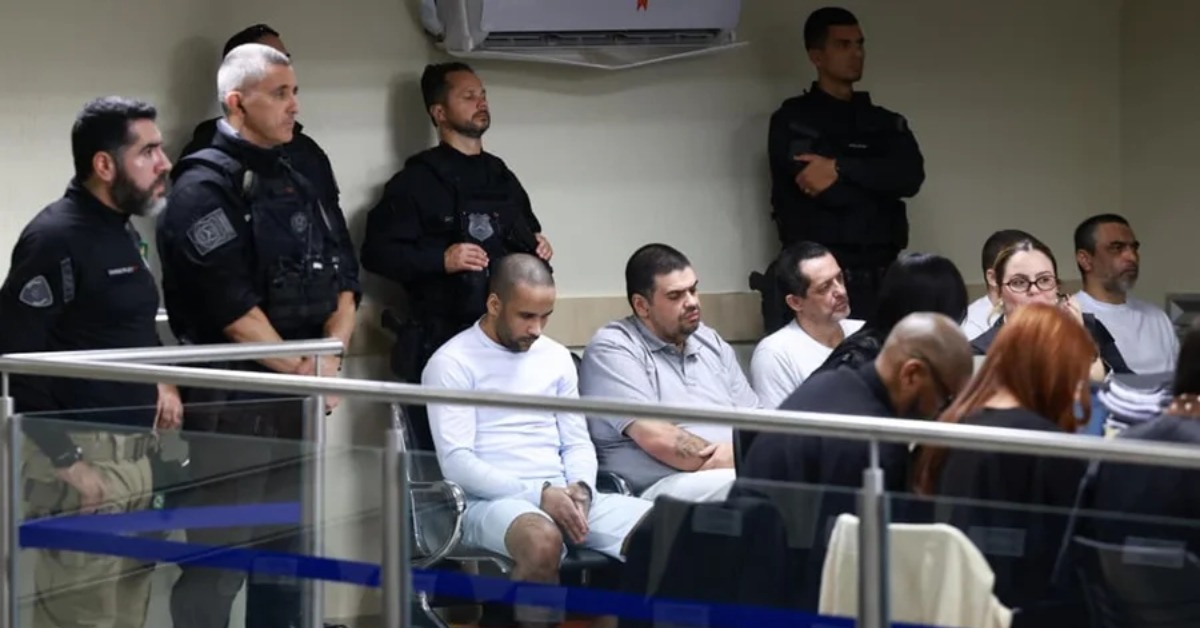 Réus do caso considerado a maior chacina do DF até hoje, diante do Tribunal do Júri