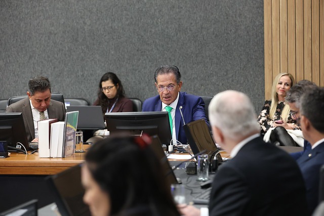 Ministro Mauro Campbell Marques, durante sessão do CNJ