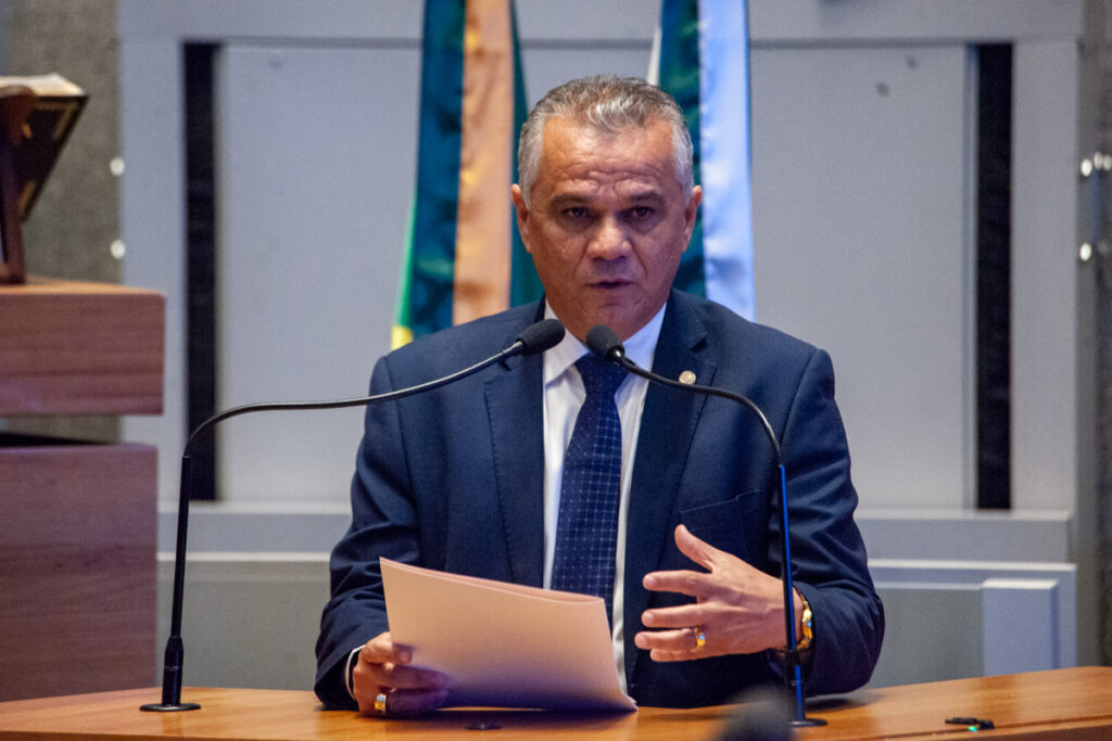 Deputado distrital Pastor Daniel de Castro (PL), durante sessão da CLDF