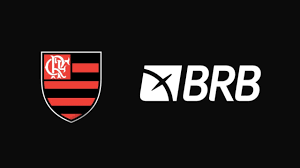 Logo da parceria feita entre BRB e Flamengo