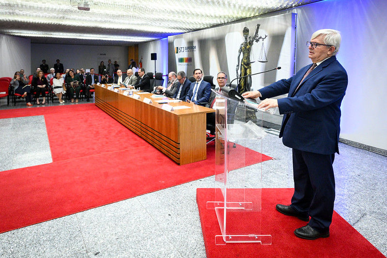 Presidente do STJ, ministro Herman Benjamin