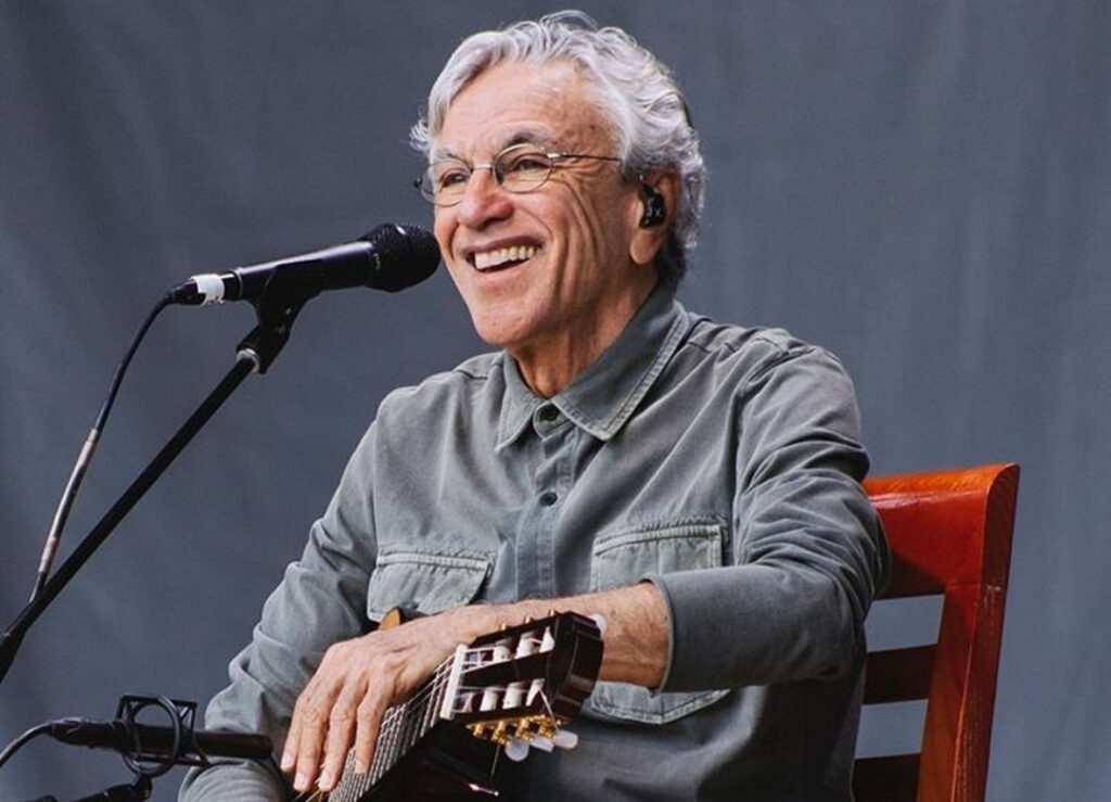 Cantor e compositor Caetano Veloso
