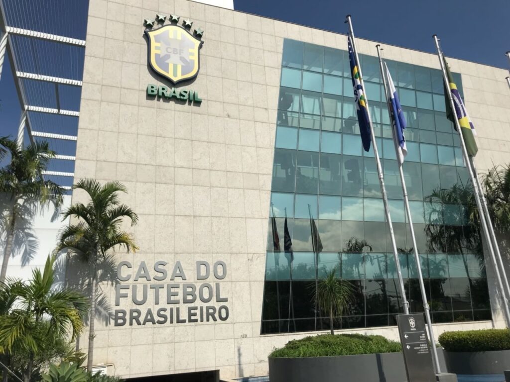 Edifício sede da CBF, no Rio de Janeiro