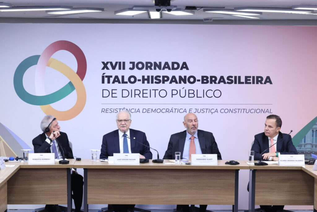 Abertura da XVII Jornada Ítalo-Hispano-Brasileira de Direito Público, no STF