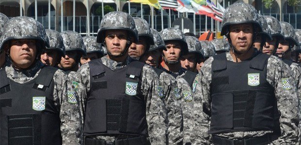 Forças federais atuando nas ruas durante eleições