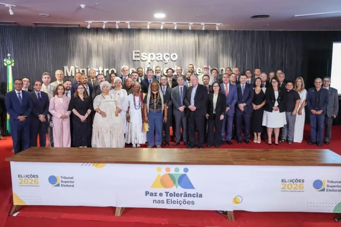 Solenidade de formalização de Ato pela Paz nas Eleições 2026