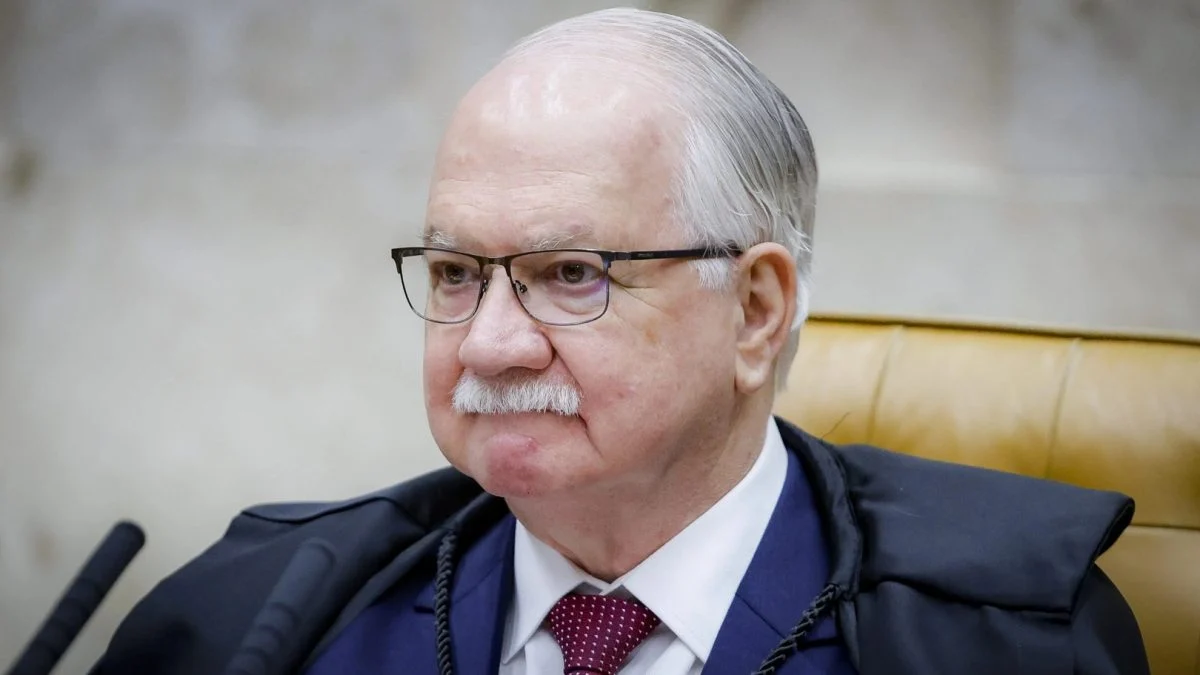 Ministro Edson Fachin no plenário do STF
