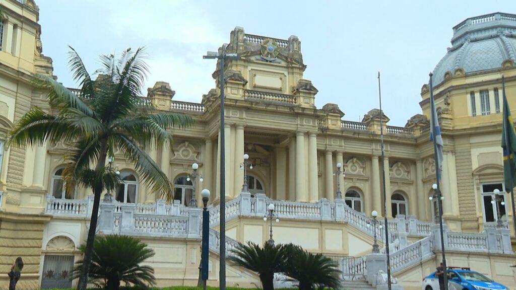 Fachada do Palácio de Governo do RJ