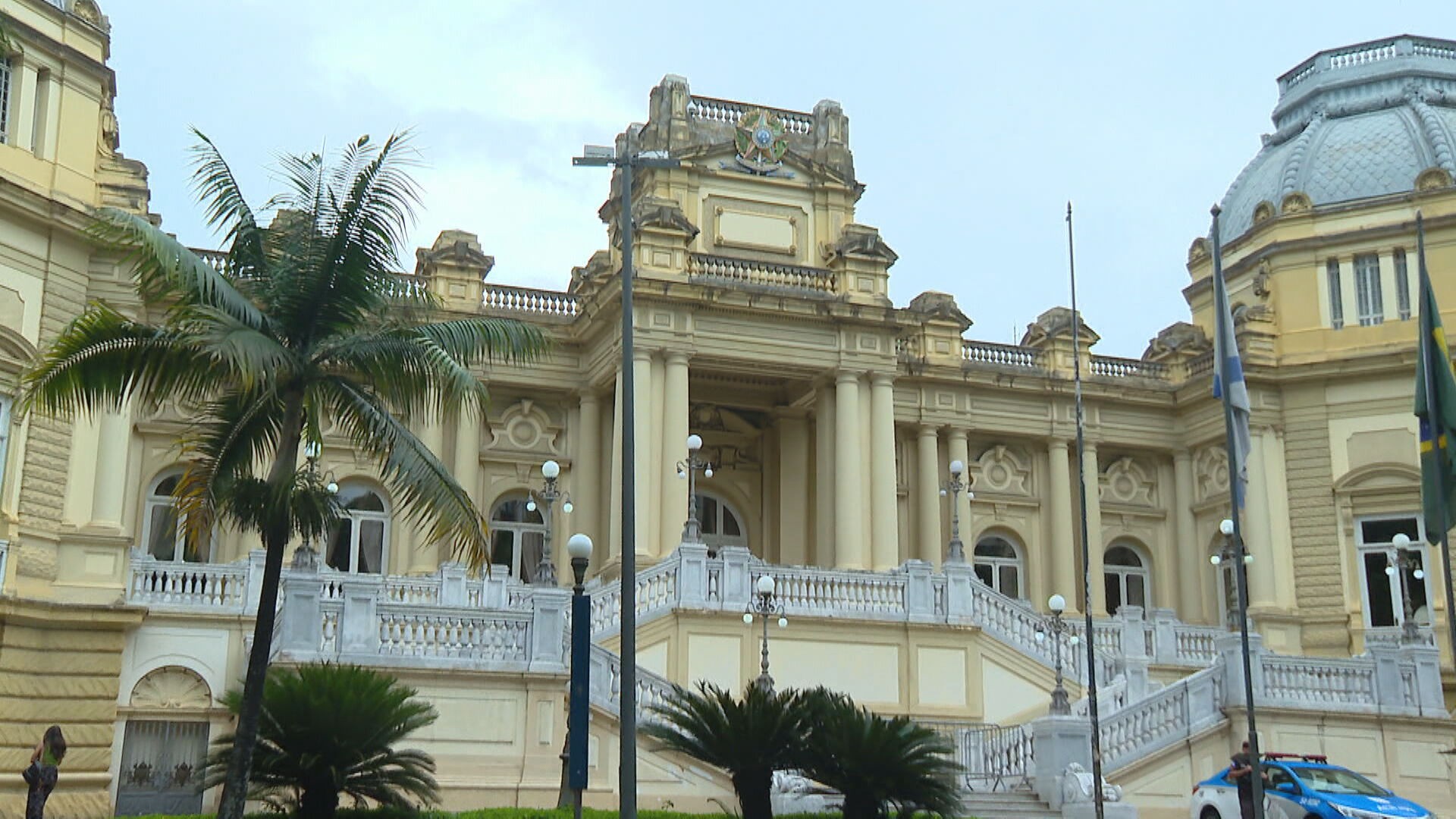 Fachada do Palácio de Governo do RJ
