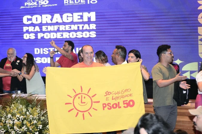 comício de campanha do Psol