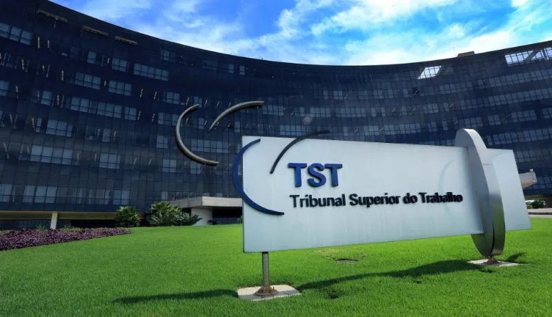 Fachada do prédio do TST